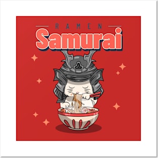 Ramen Samurai Posters and Art